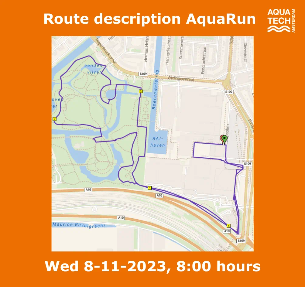 AquaRun Route